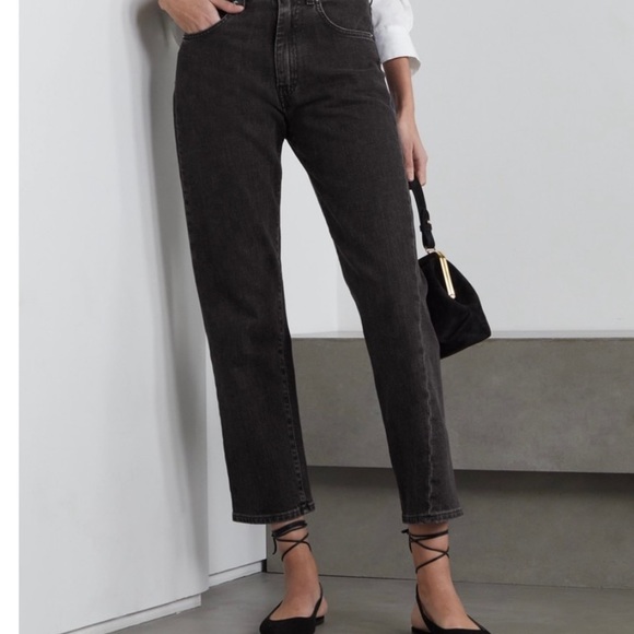 Toteme Cropped Twisted Seam Relaxed Fit 